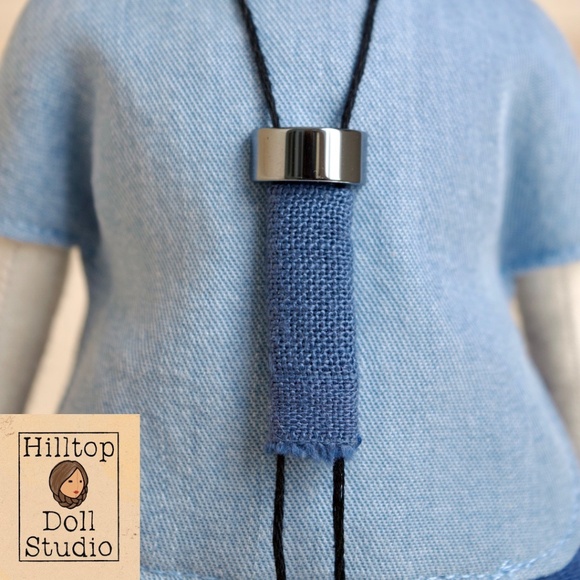 Fabric Doll "Willow" Handcrafted Textile Cloth Heirloom Primitive Doll - Picture 9 of 15